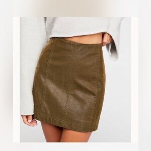 Free People mini skirt